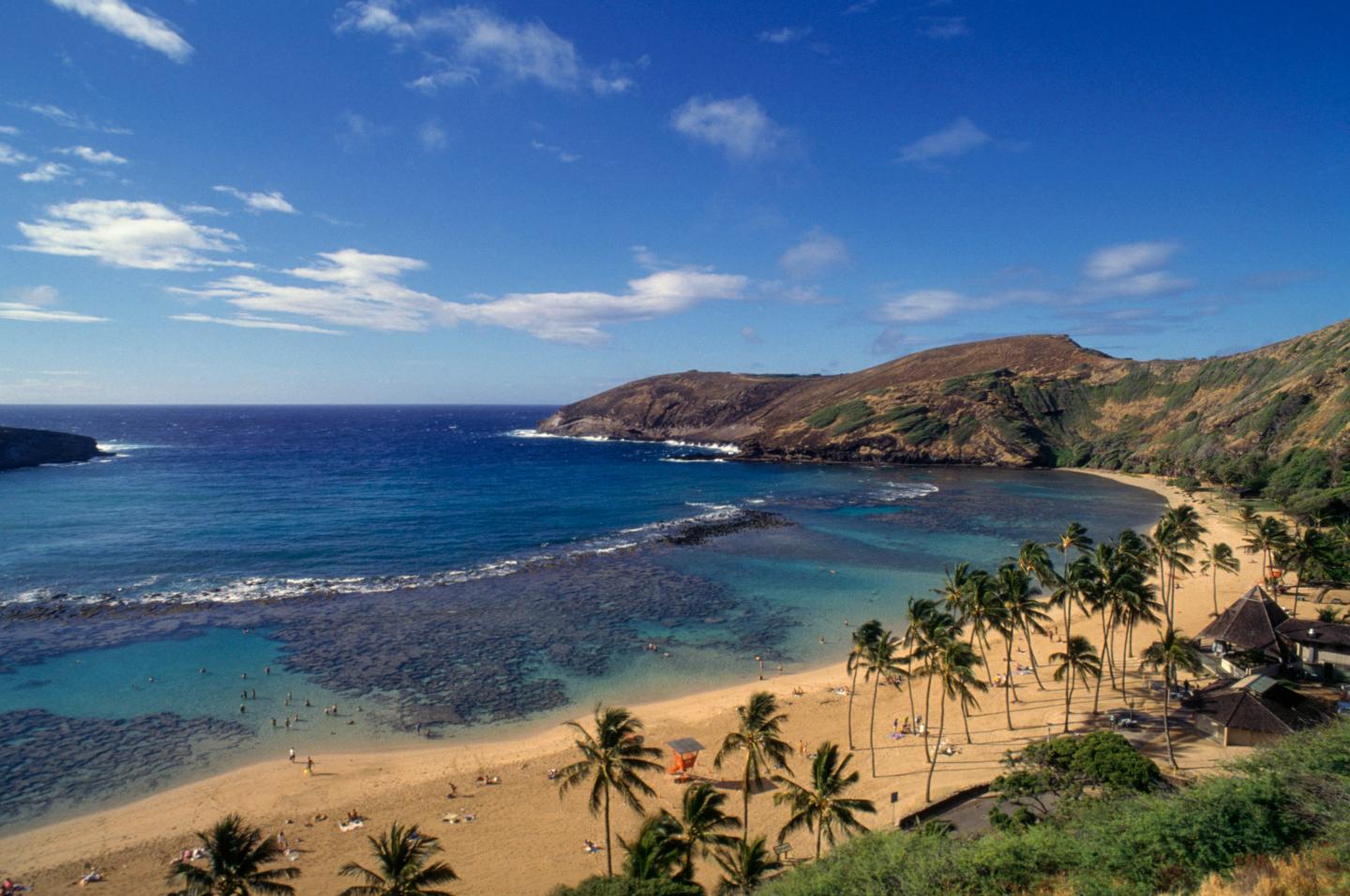 Hanauma Bay Beach, island of Oahu, Hawaii