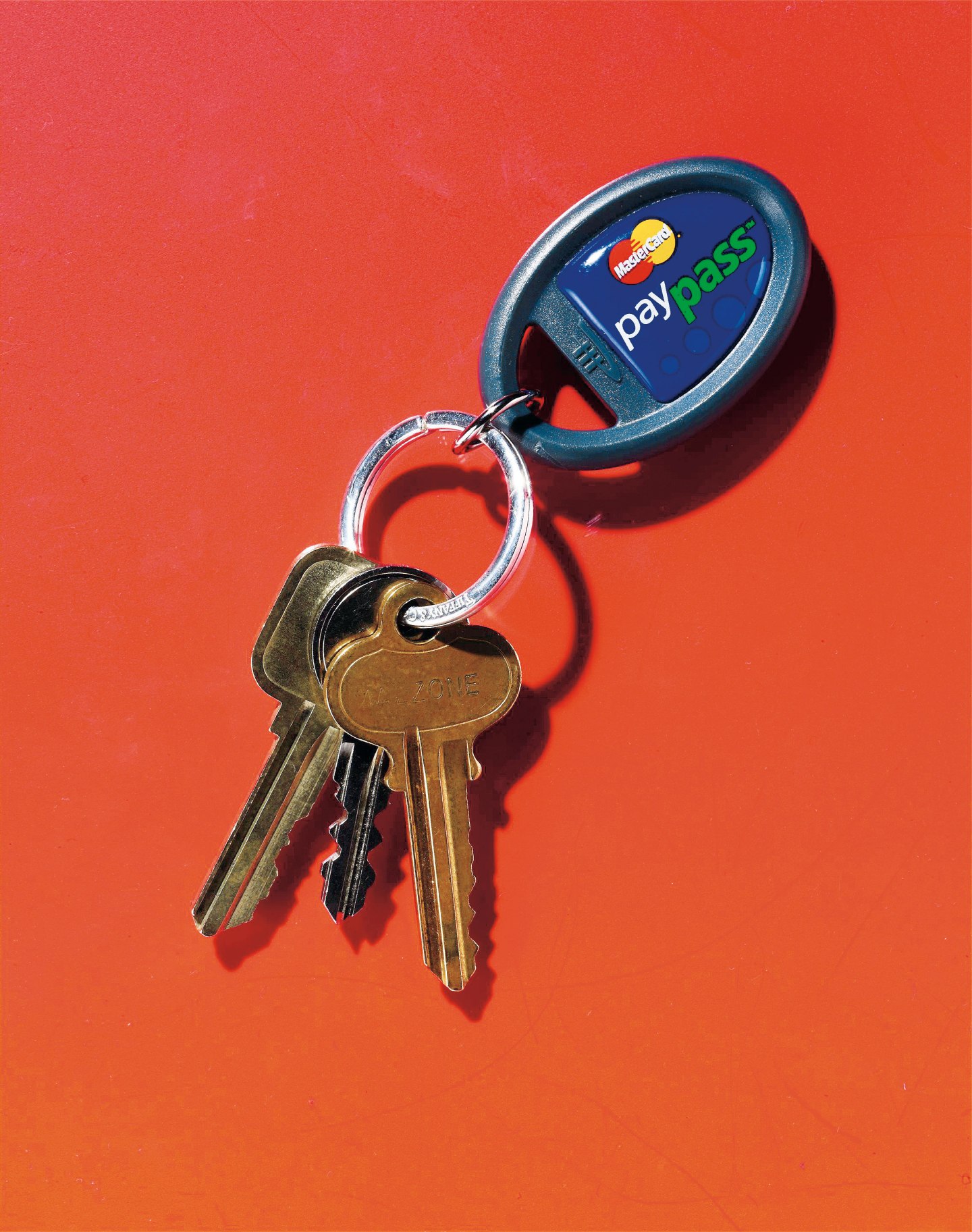 Mastercard key fab. October 2008