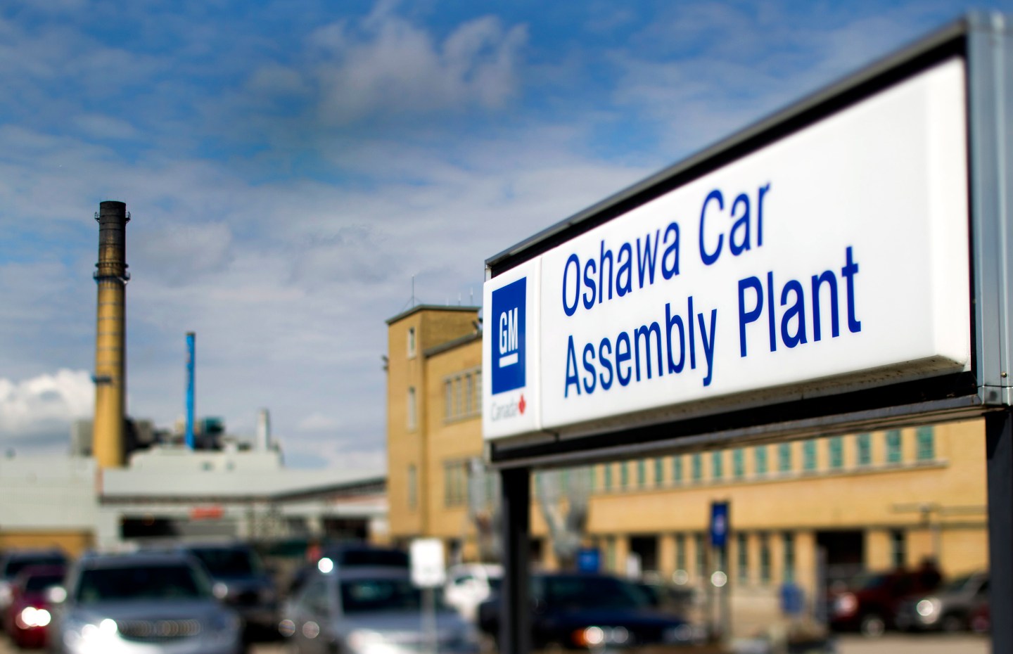 General Views of General Motors Co. Oshawa Assembly Plant