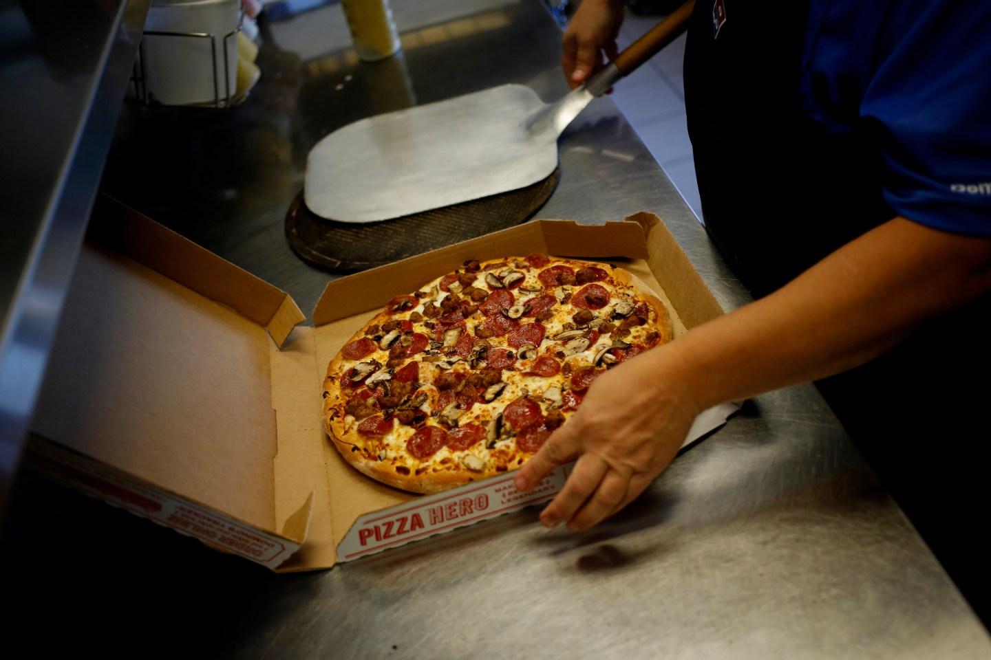Inside a Domino's Pizza Location As Consumers Are 'Still Cautious'