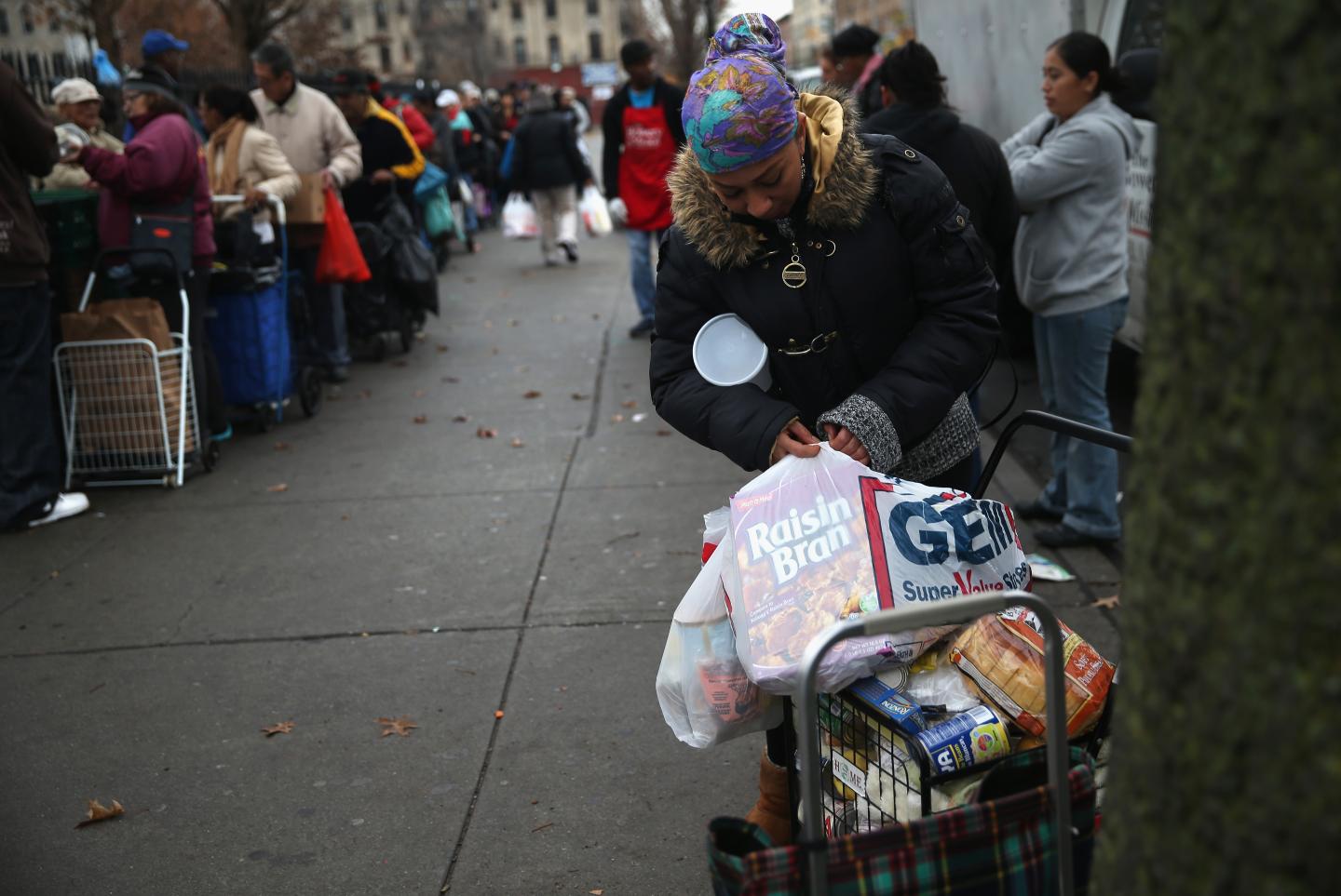 Christian Bowery Mission Delivers Outreach Food Pantry To Brooklyn Families