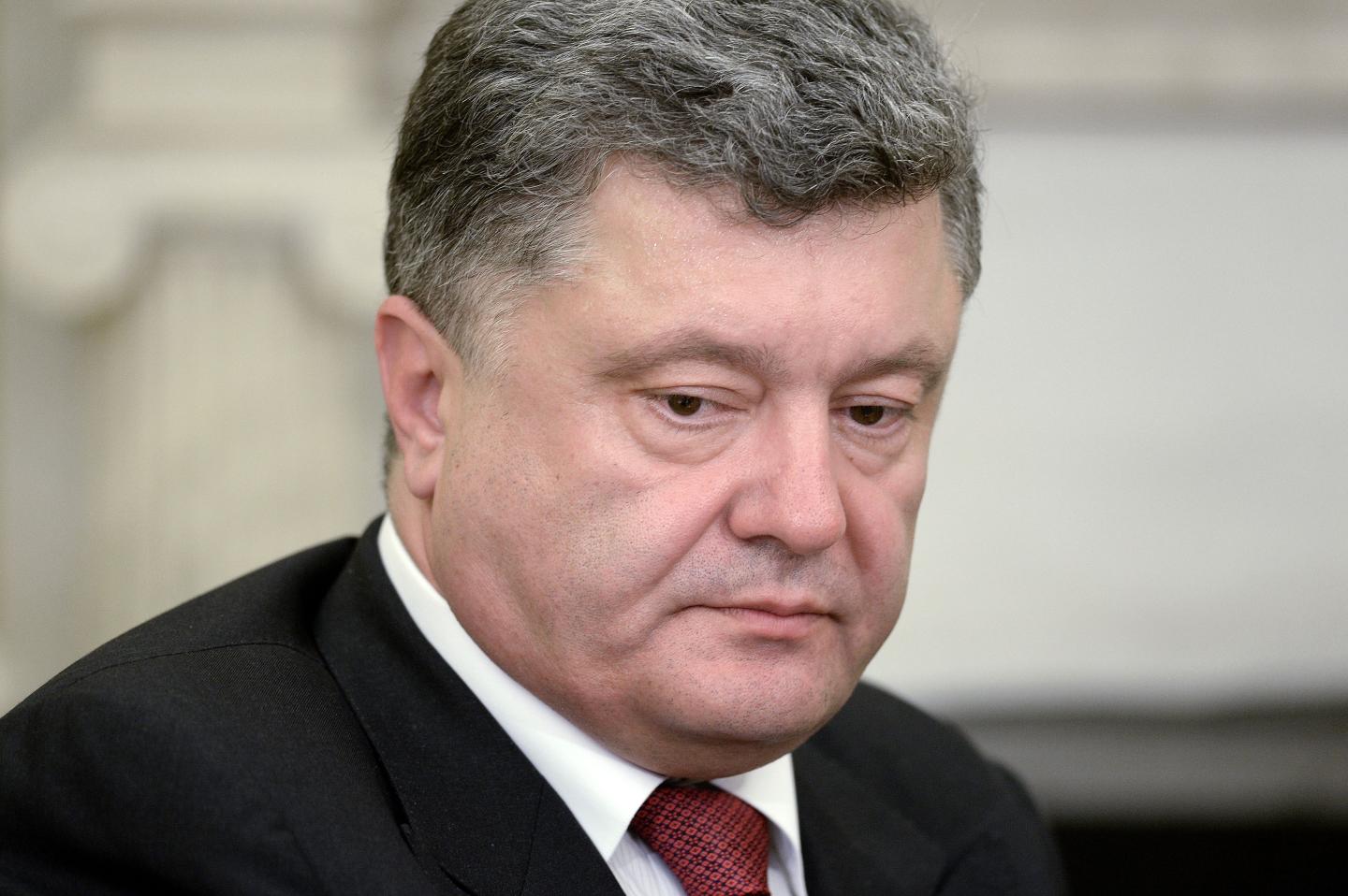 President Obama Meets With Ukraine's President Petro Poroshenko At The White House
