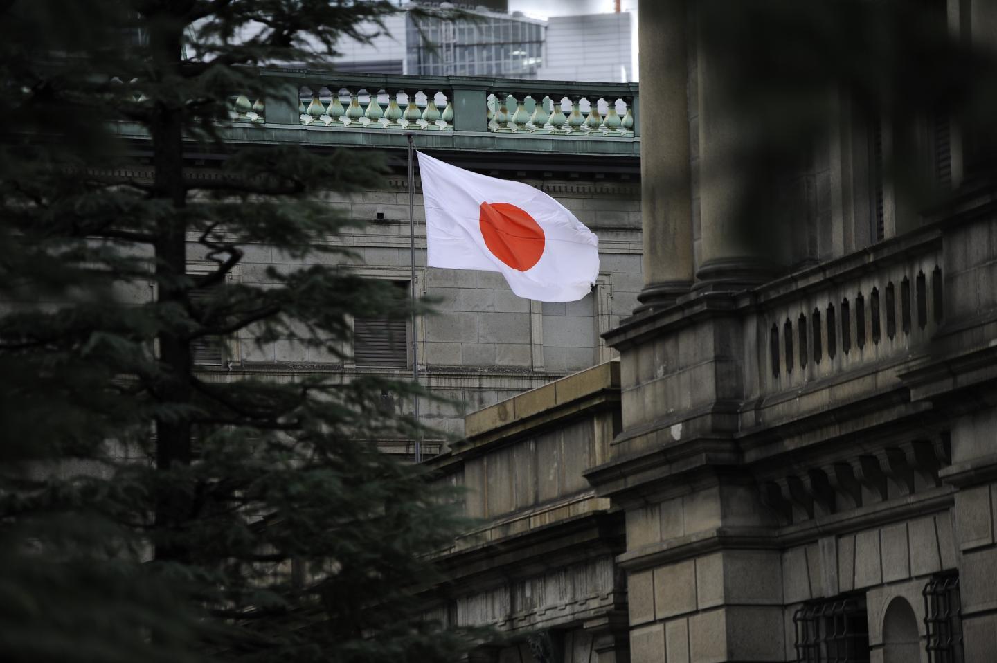 Financial and business district of Tokyo