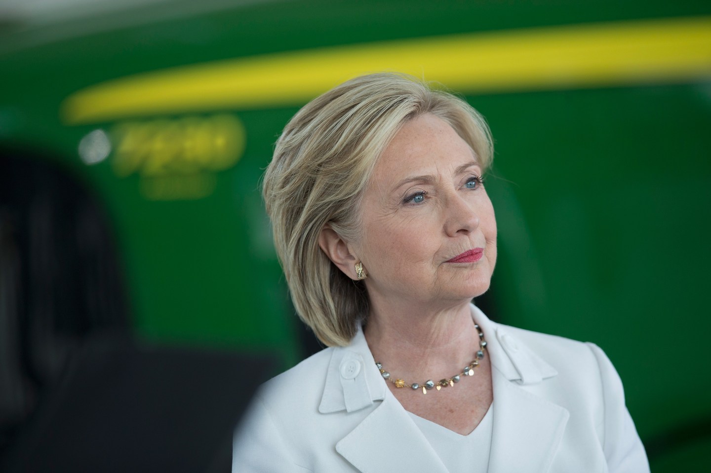Democratic Presidential candidate and former U.S. Secretary of State Hillary Clinton Campaigns In Iowa