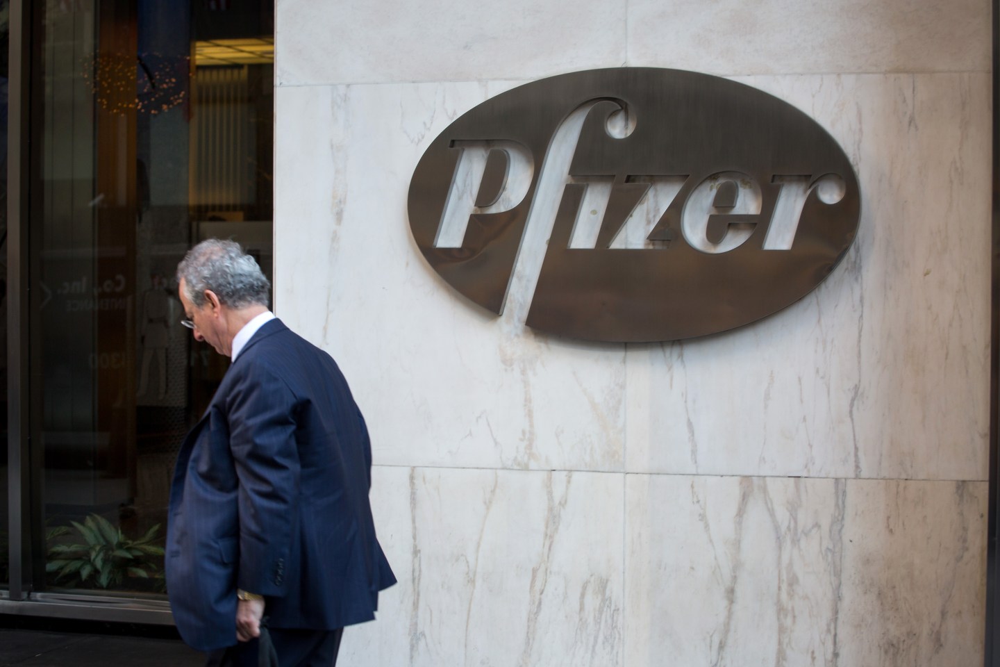 Pfizer Inc. Headquarters As They Agree To Combine With Allergan Plc In $160 Billion Deal