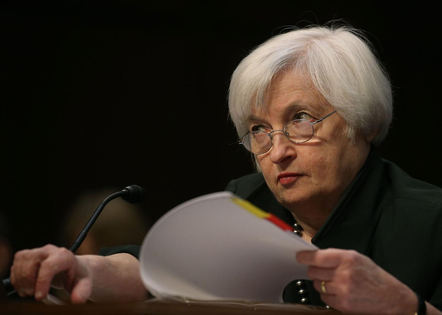 Federal Reserve Chairman Janet Yellen.
