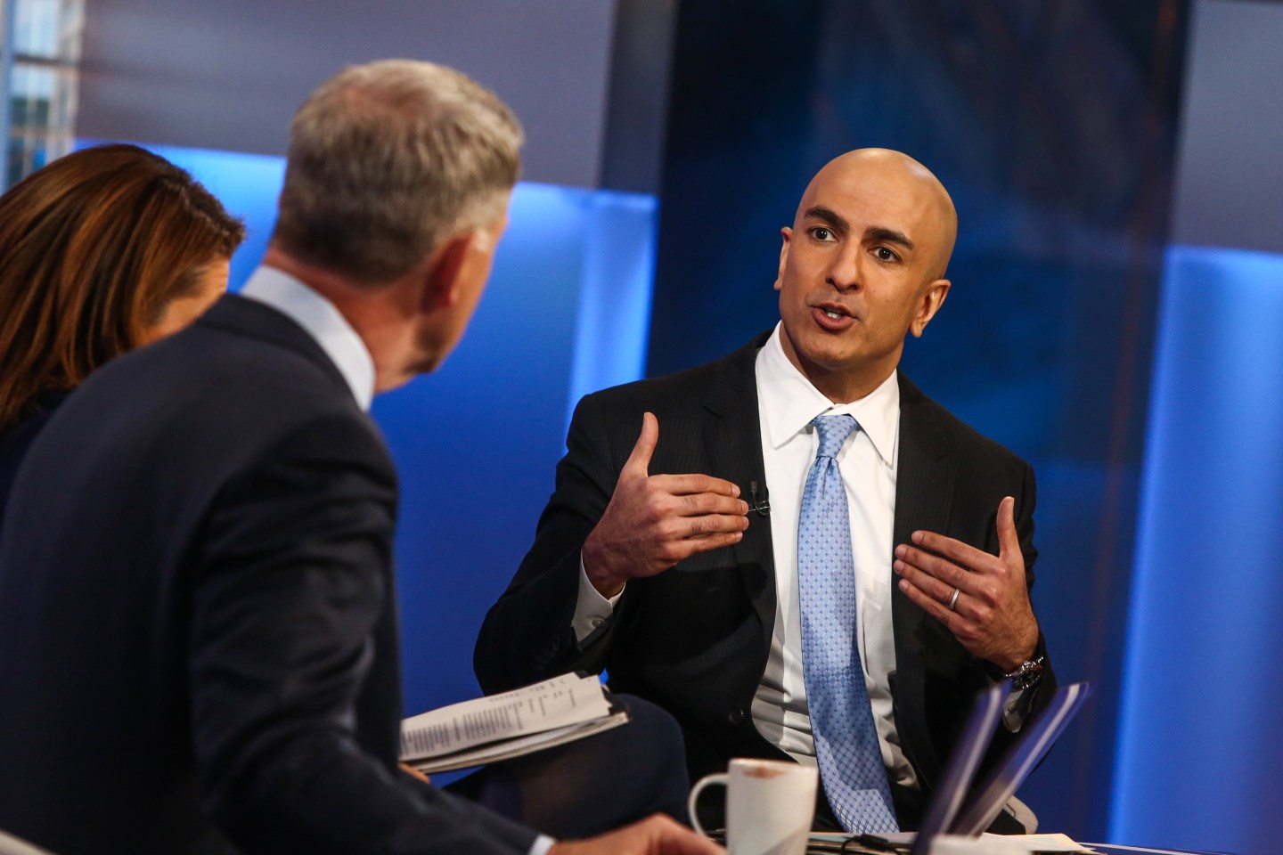 Ex-Bailout Czar Kashkari Floats Bank Breakup Plan in Fed Debut