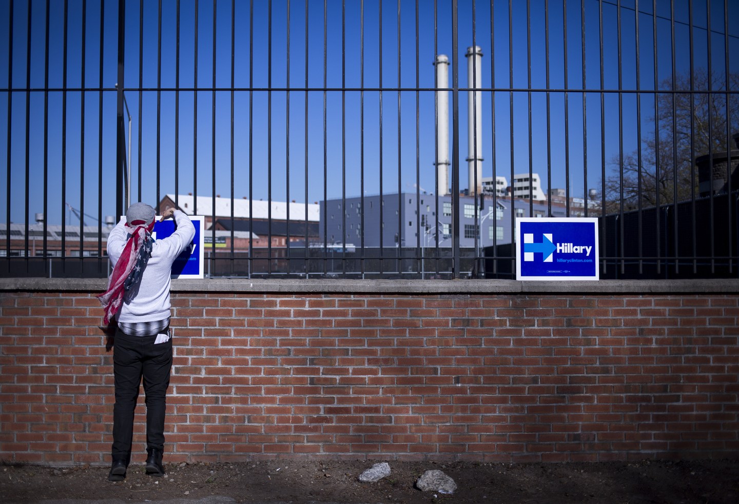 CNN And NY1 Host The Democratic Presidential Candidate Primary Debate