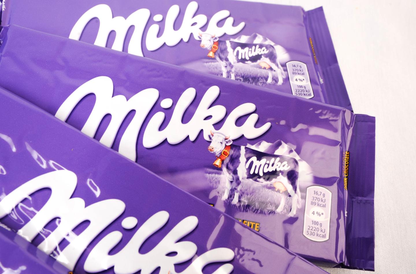 Chocolate confection Milka