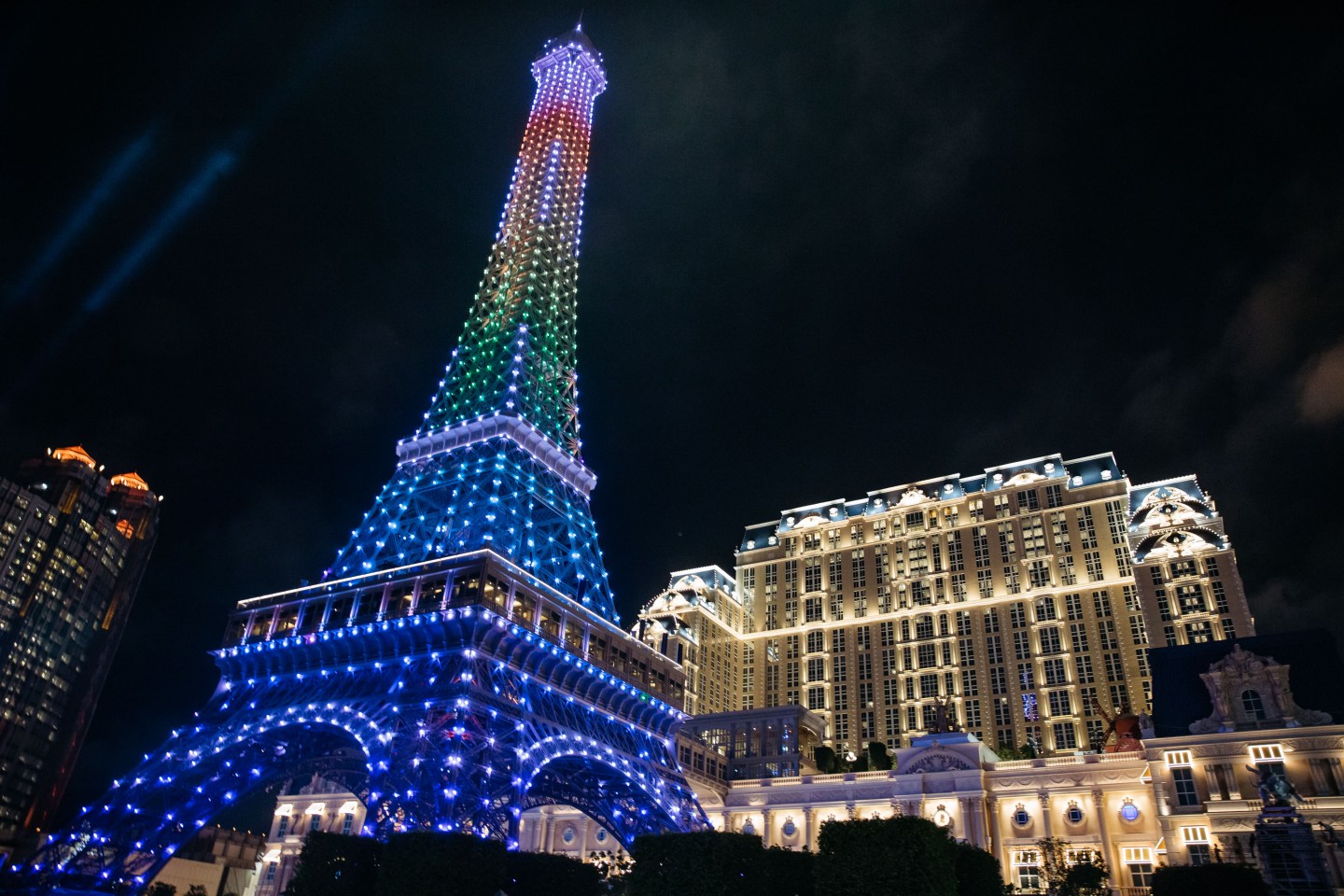 Tour of Sands China's The Parisian Macao's Eiffel Tower And Views of Cotai Area