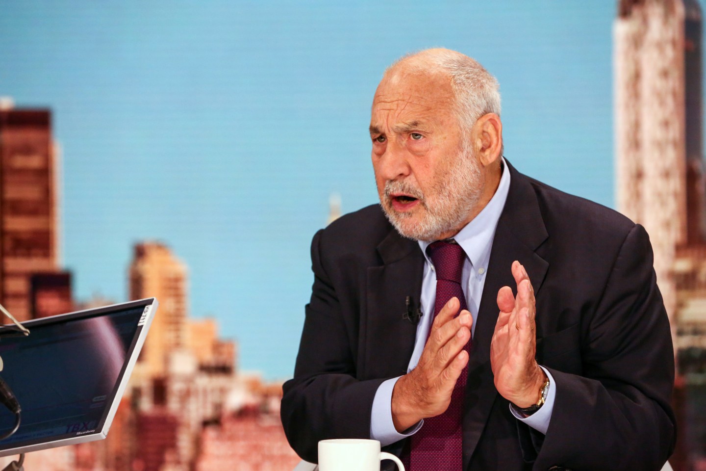 Columbia University Economics Professor Joseph Stiglitz Interview