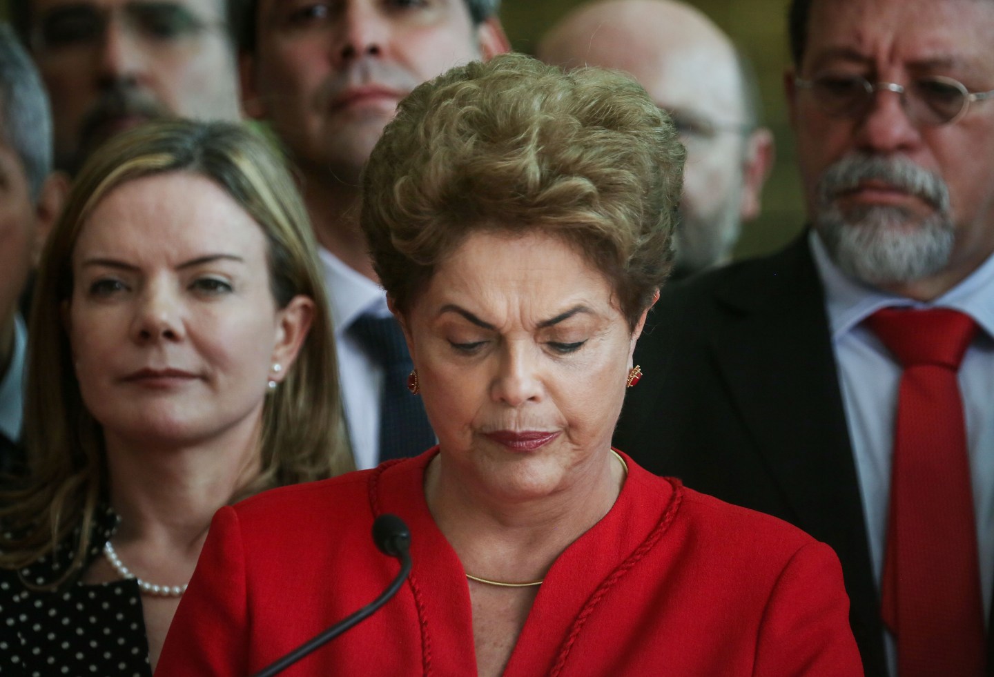 Brazil Lawmakers Vote To Impeach President Dilma Rousseff