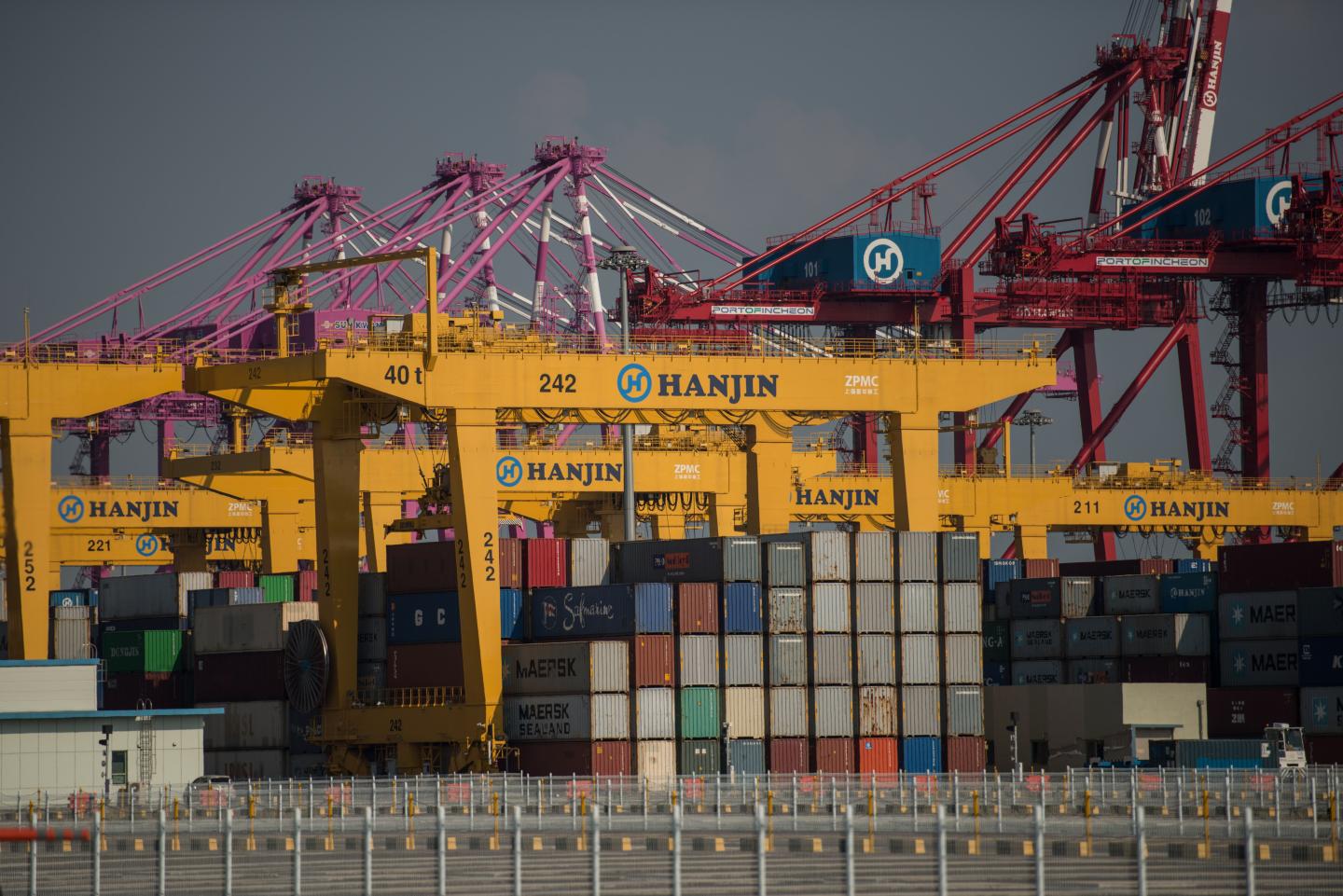 SHIPPING-LOGISTICS-TRADE-SKOREA-HANJIN
