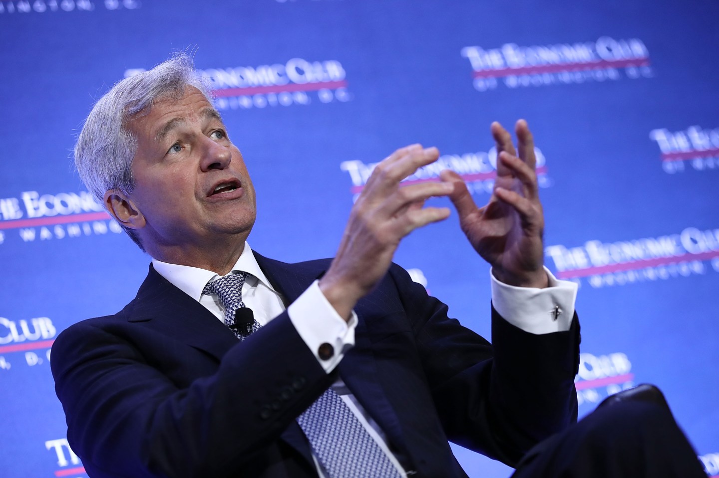 Chase CEO Jamie Dimon Addresses The Economic Club Of Washington