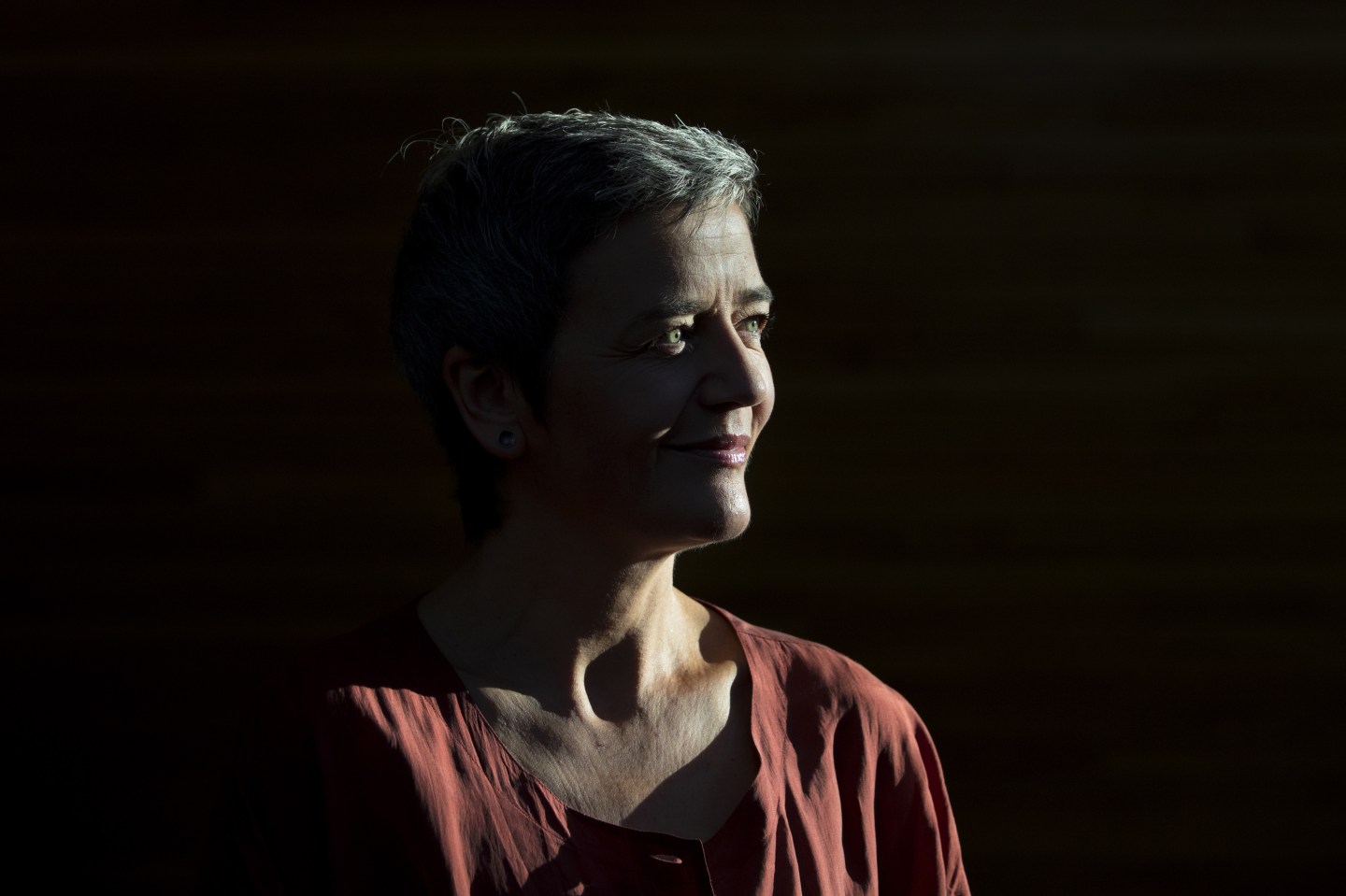 European Commission Competition Commissioner Margrethe Vestager Interview At European Parliament