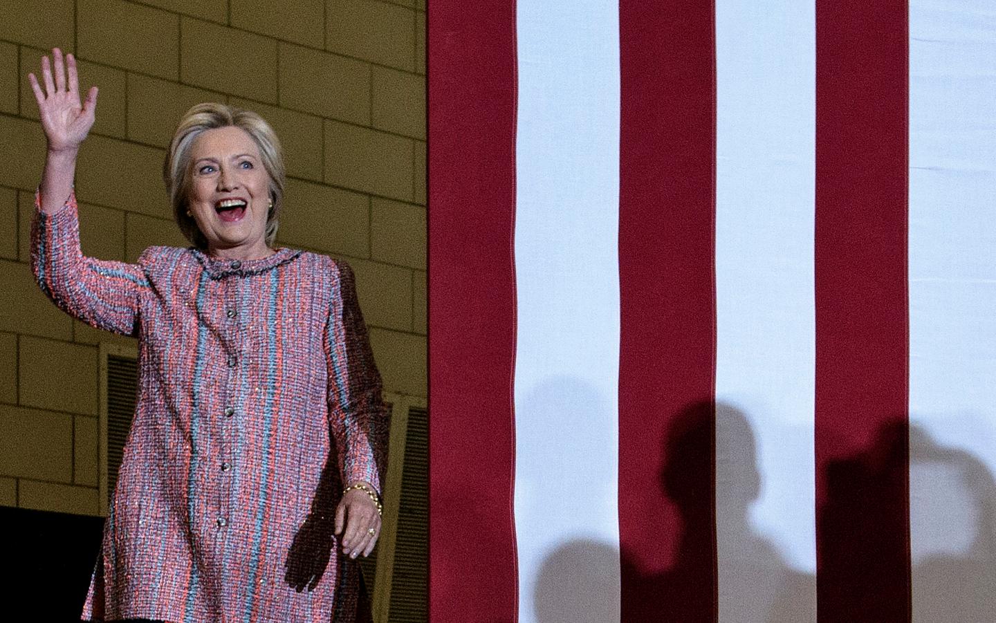 US-VOTE-CLINTON-GREENSBORO