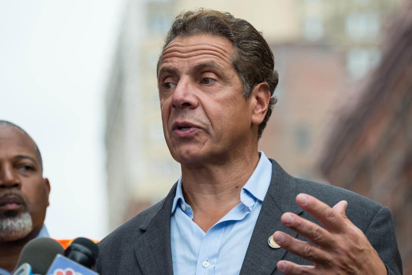 New York State Governor Andrew Cuomo held a press conference