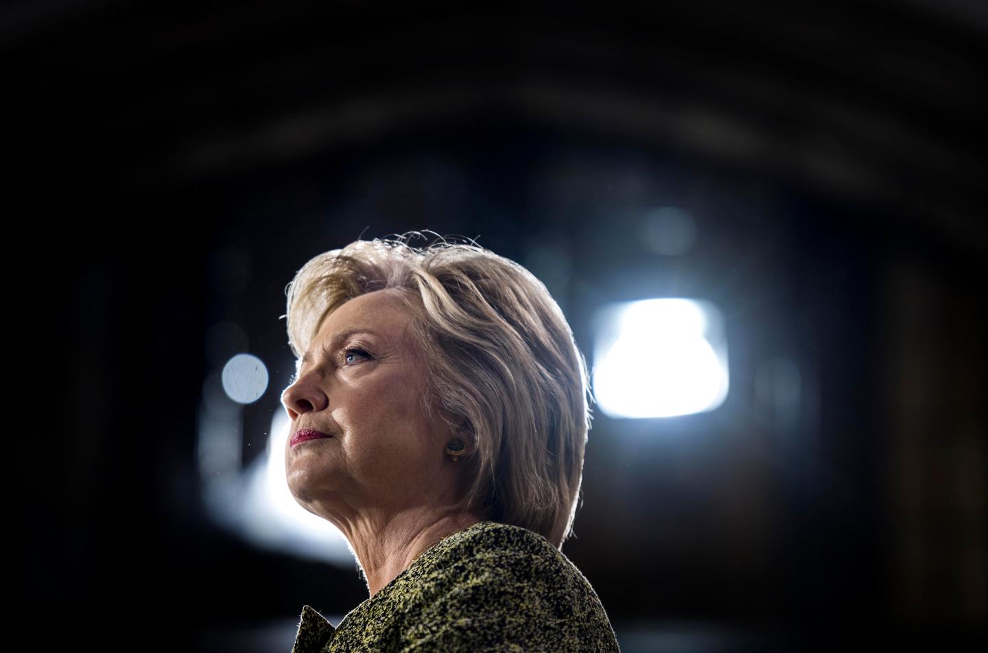 Democratic Nominee for President of the United States former Secretary of State Hillary Clinton