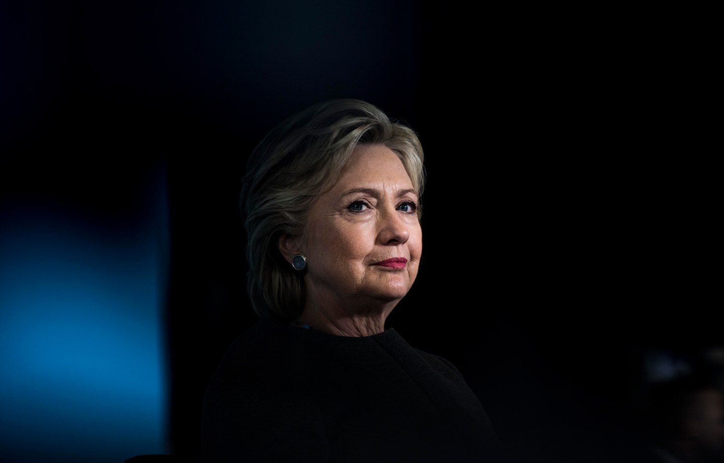 Democratic Nominee for President of the United States former Secretary of State Hillary Clinton