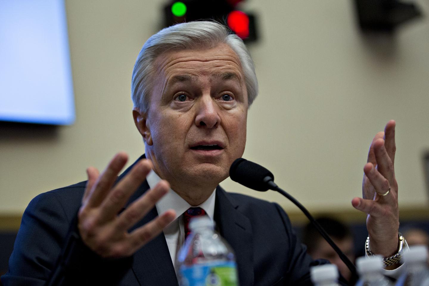 Wells Fargo CEO John Stumpf Testifies To The House Financial Services Committee