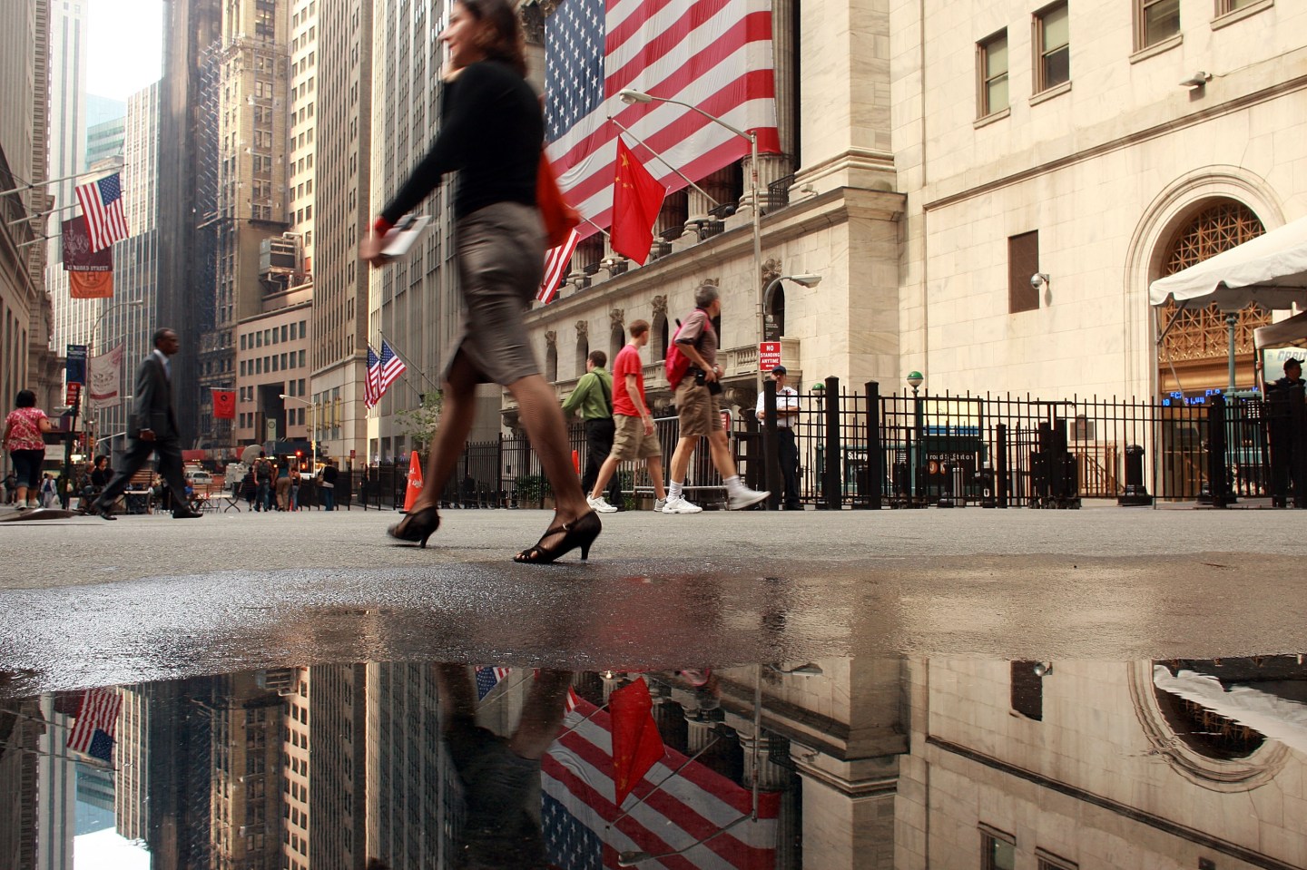 Stock Open Slightly Higher On The New York Stock Exchange