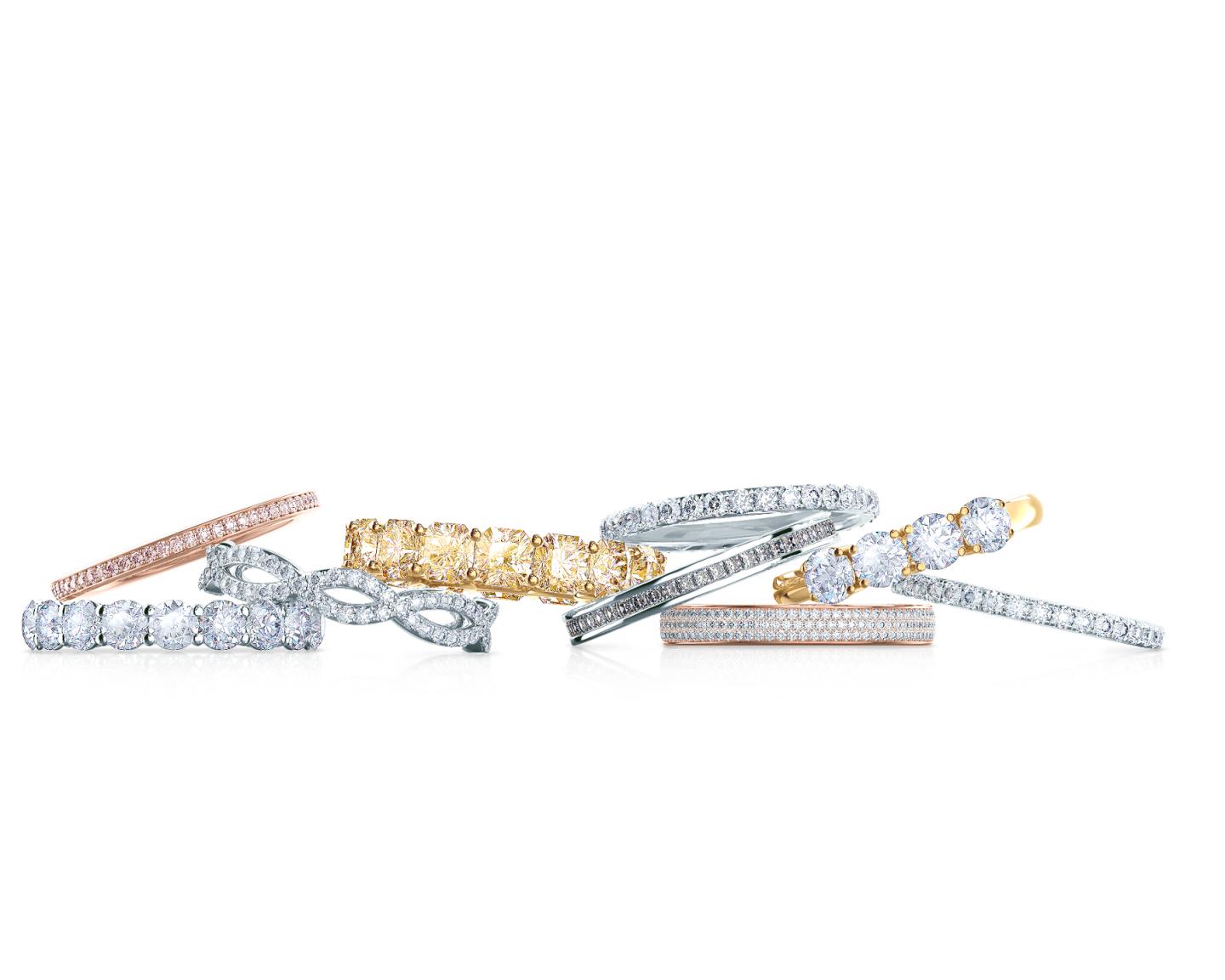 Bespoke lab-grown diamond rings by Ada Diamonds