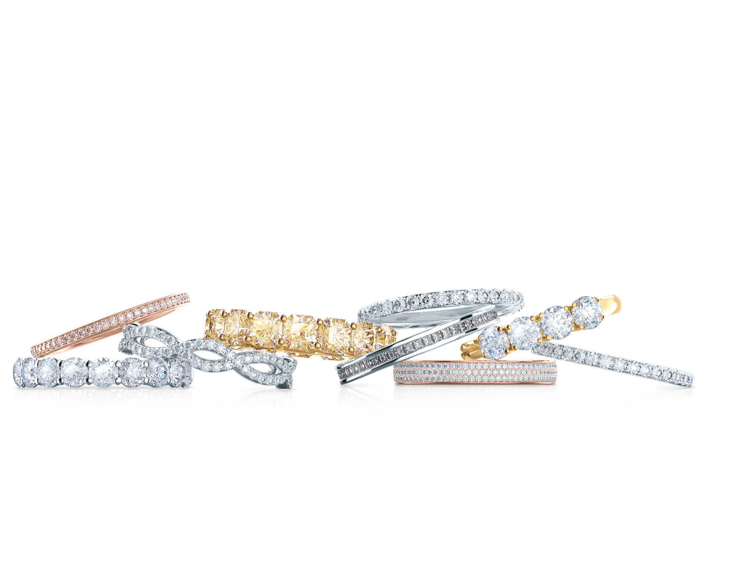 Bespoke lab-grown diamond rings by Ada Diamonds