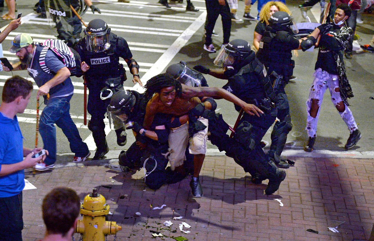 APTOPIX Charlotte Police Fatal Shooting