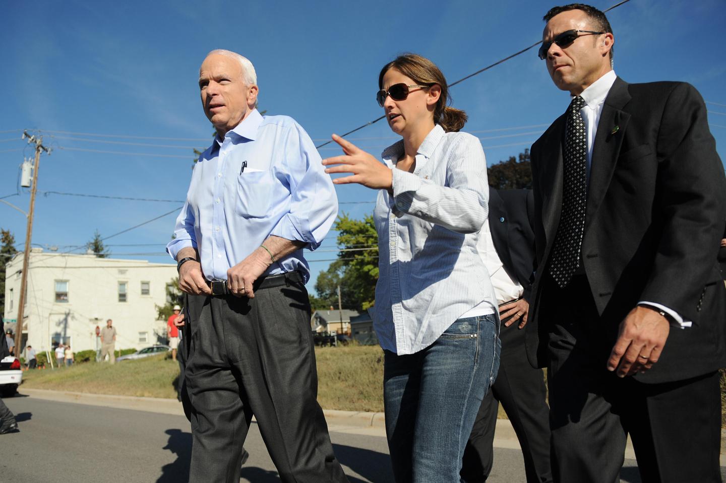 Republican presidential candidate John M