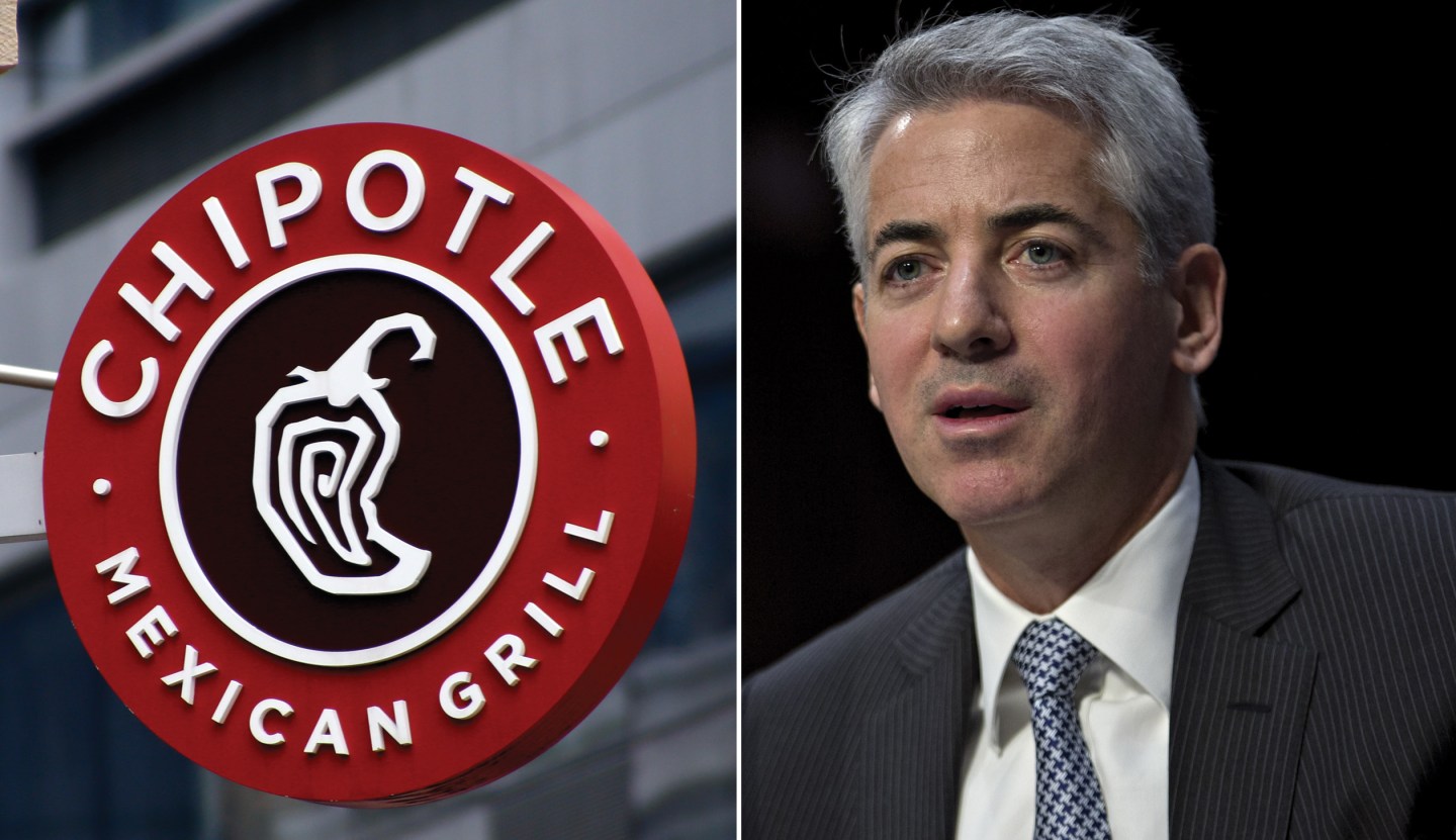 William 'Bill' Ackman, founder and chief executive officer of Pershing Square Capital Management LP, shows a copy of his testimony during a Senate Special Committee on Aging hearing on Valeant Pharmaceuticals International Inc. in Washington, D.C., U.S., on Wednesday, April 27, 2016.