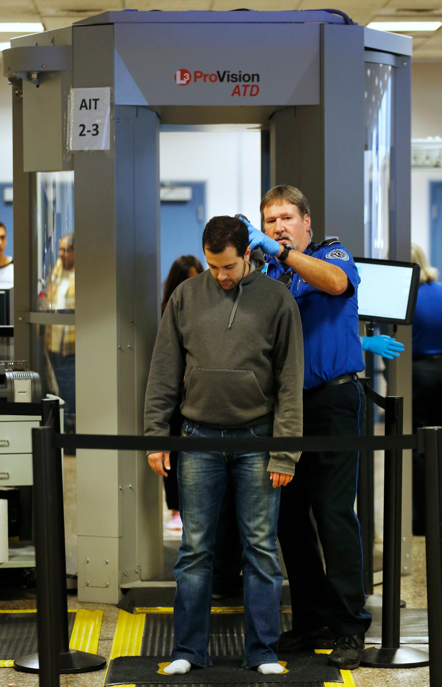 Security At The Salt Lake City International Airport During Holiday Travel