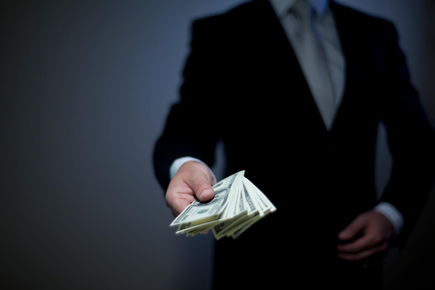 Give money