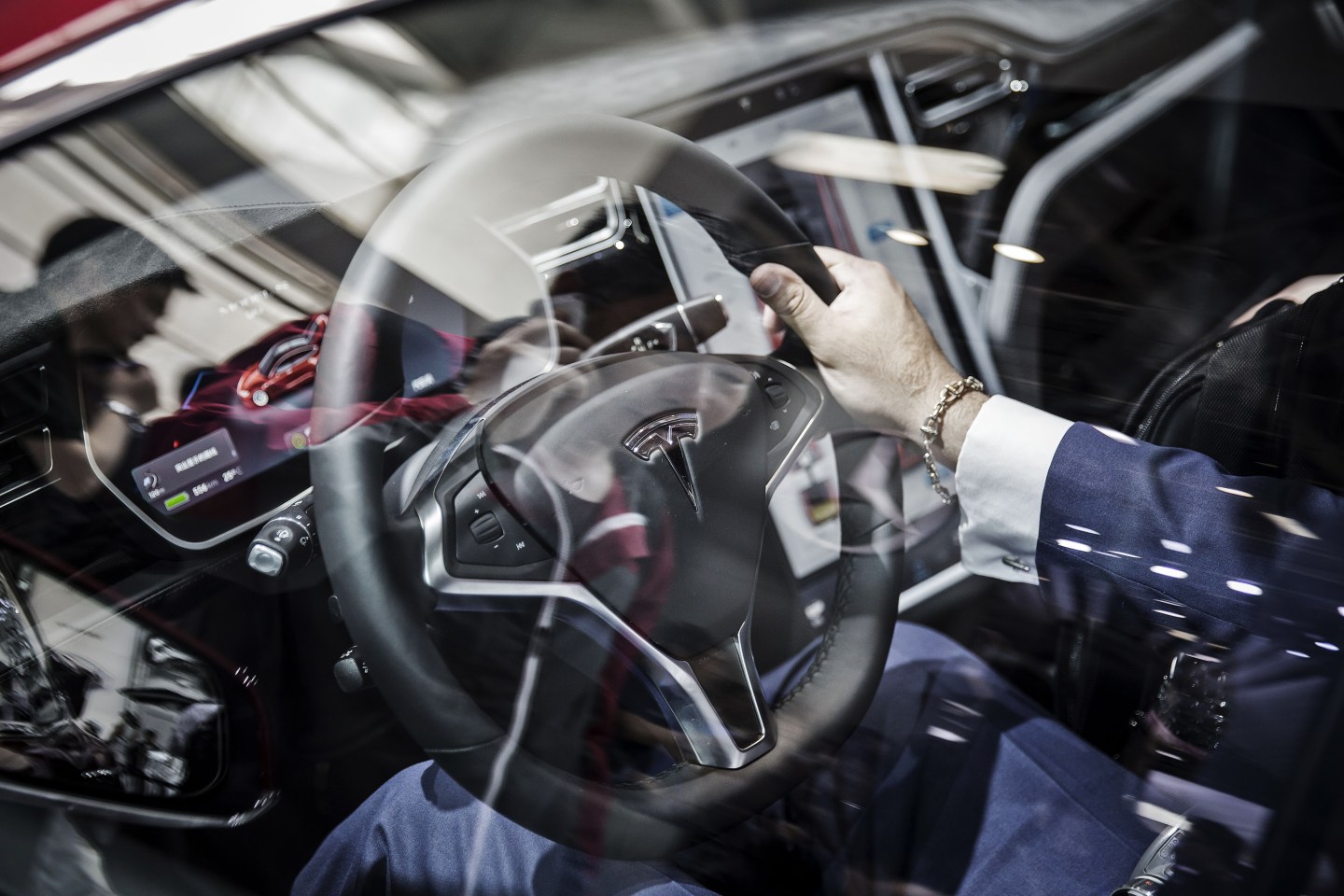 Inside The Beijing International Automotive Exhibition