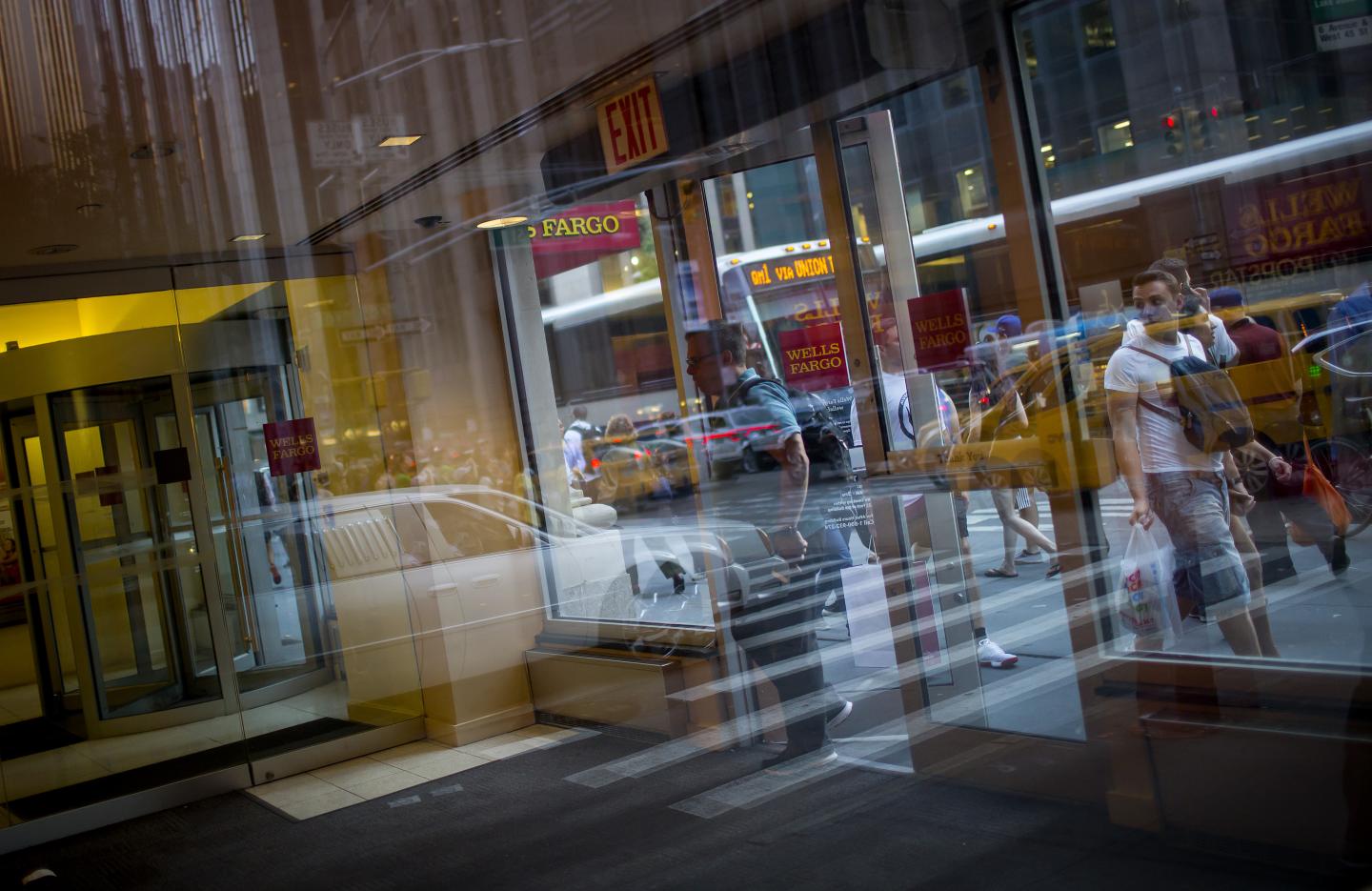 A Wells Fargo &amp; Co. Bank Branch Ahead Of Earnings Figures