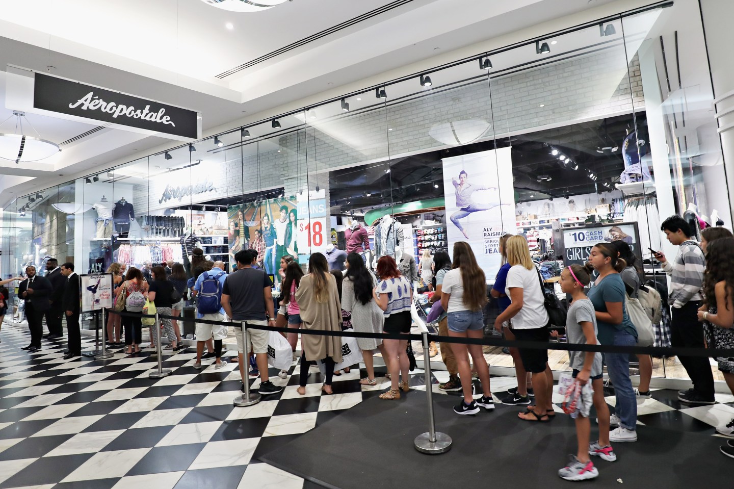 Aly Raisman for Aeropostale