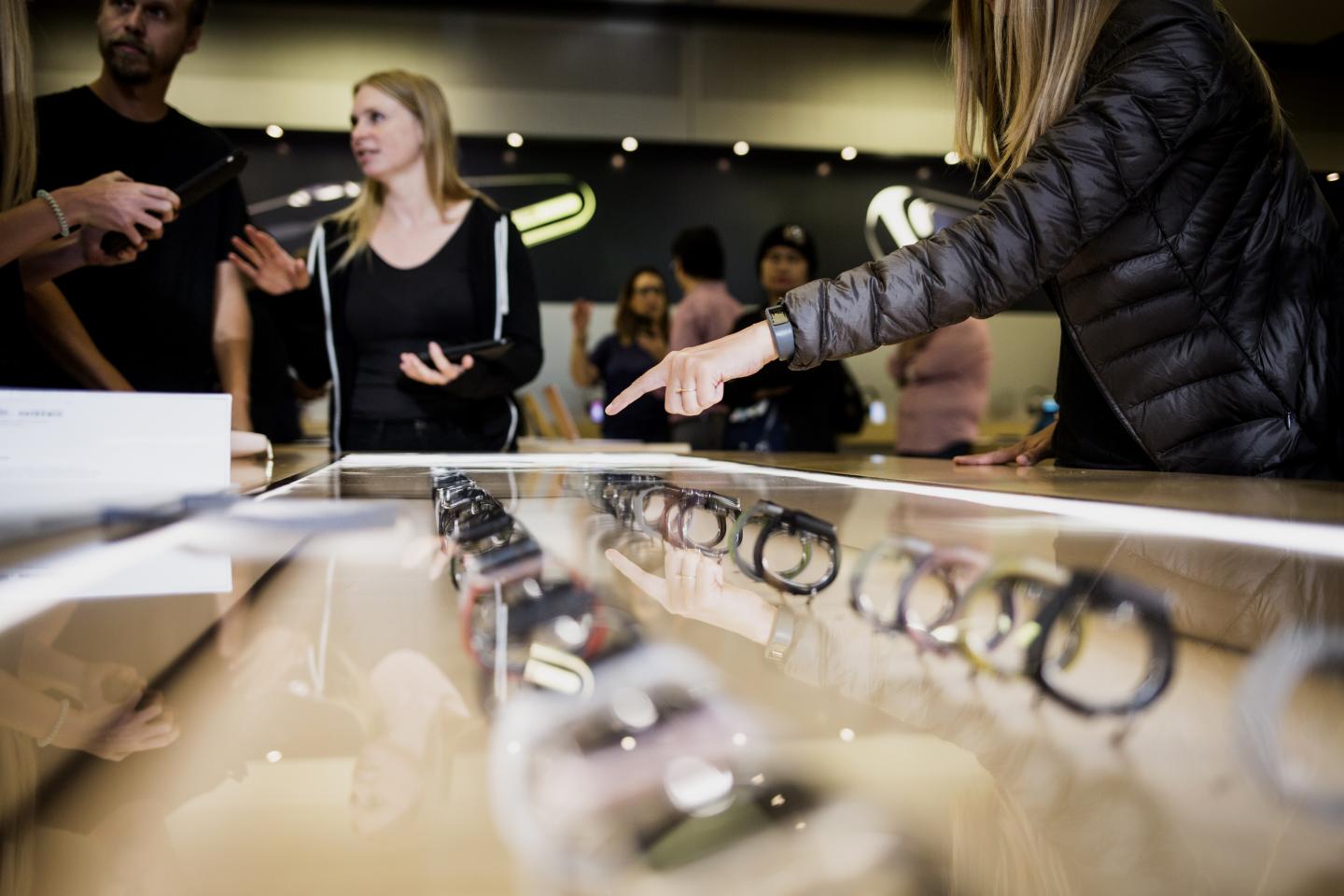 Inside An Apple Inc. Store As New Generation iPhone And Apple Watch Go On Sale