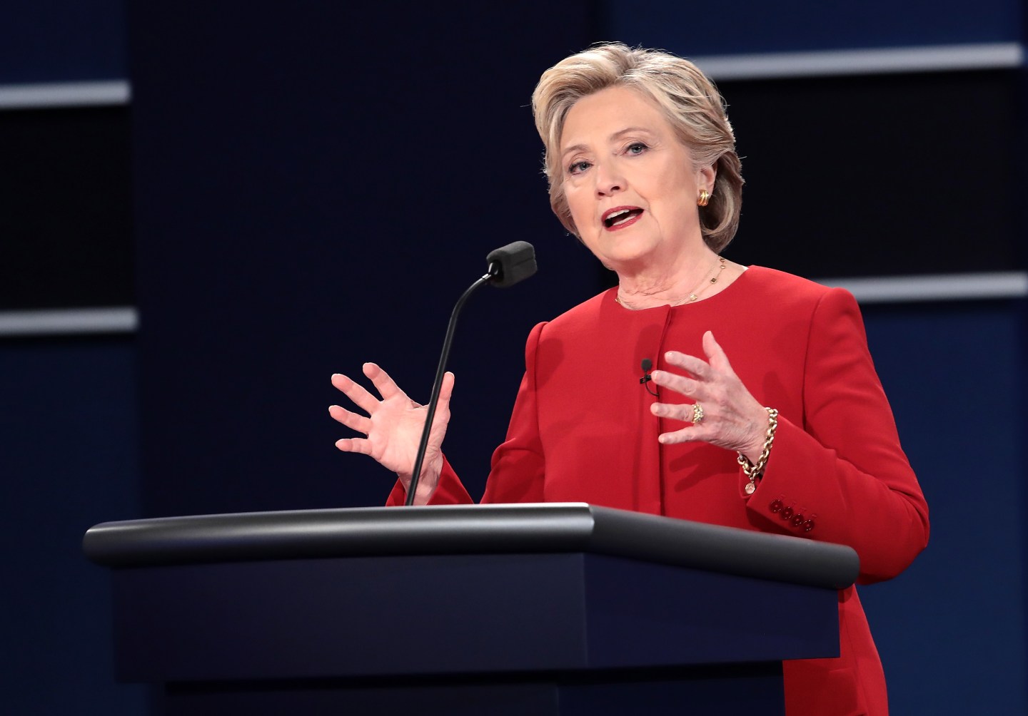 Hillary Clinton And Donald Trump Face Off In First Presidential Debate At Hofstra University