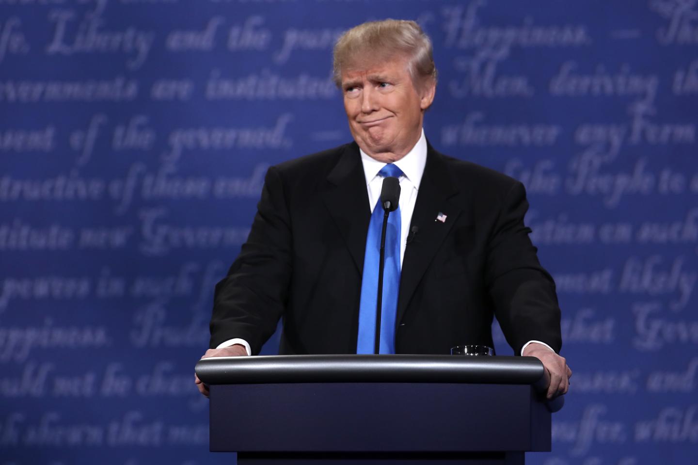 Hillary Clinton And Donald Trump Face Off In First Presidential Debate At Hofstra University
