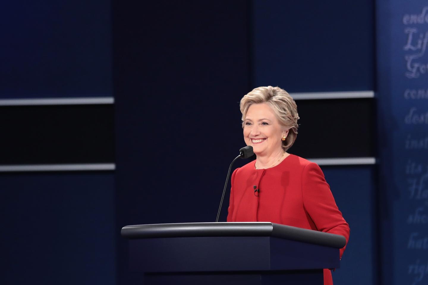 Hillary Clinton And Donald Trump Face Off In First Presidential Debate At Hofstra University