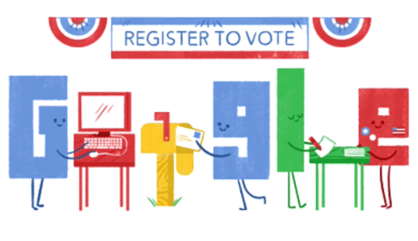 This New Google Doodle Wants to Help You Register to Vote