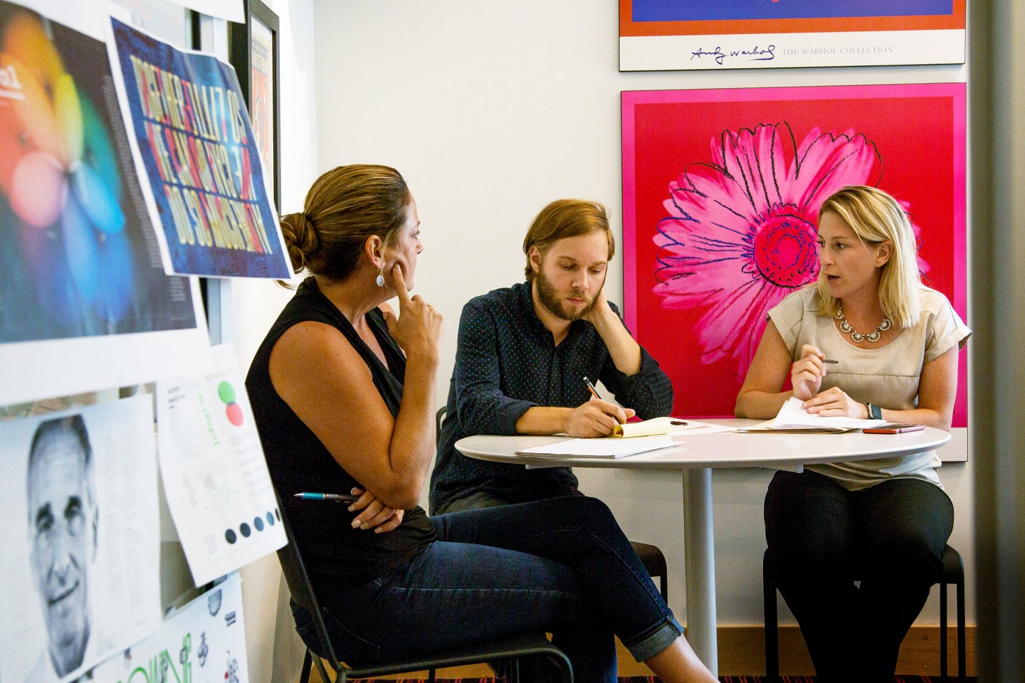 Inside Dixon Schwabl’s offices.