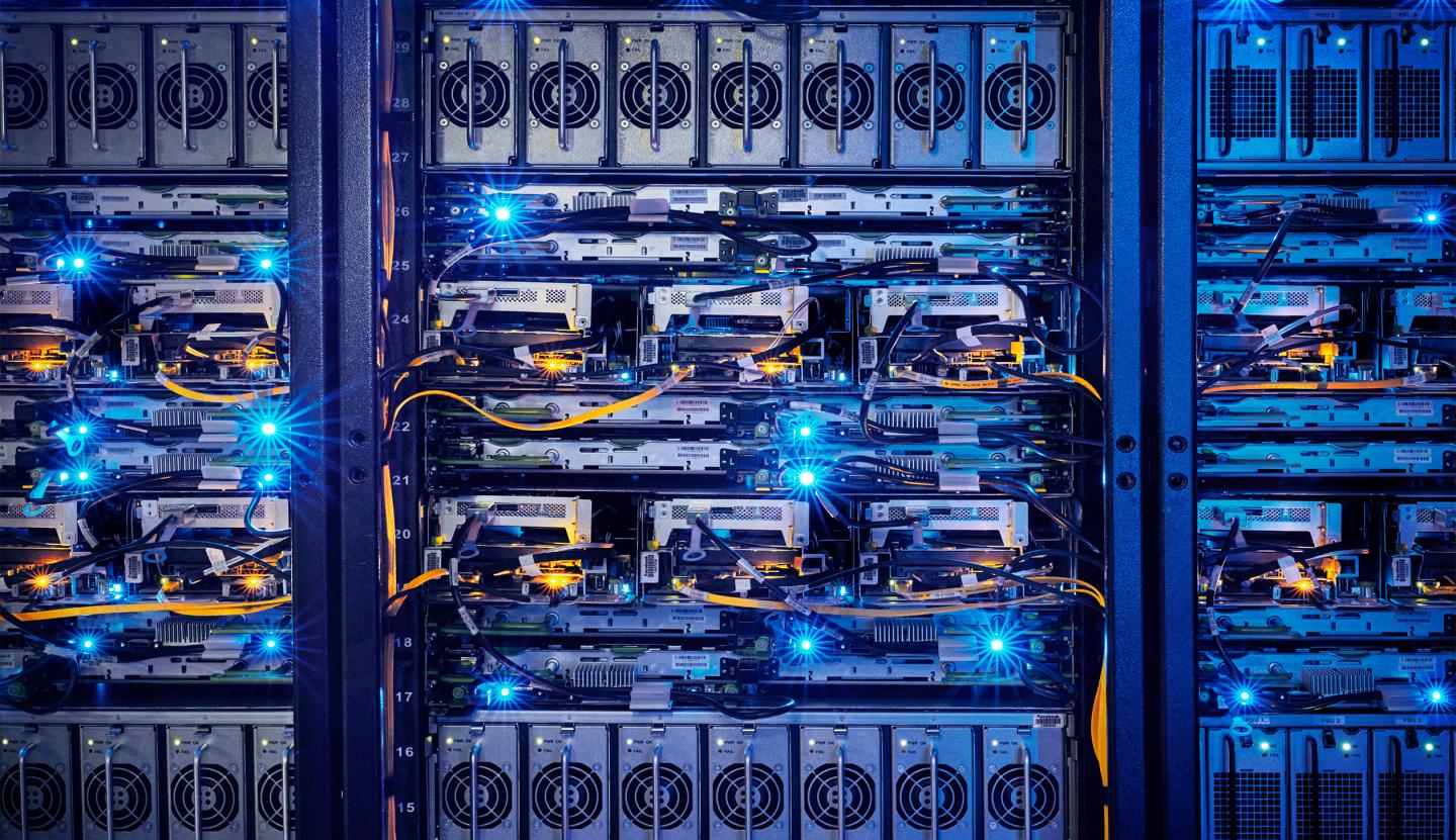 he equipment is reduced to its basics so it runs cooler. It can also be easily accessed and repaired quickly. A few years ago, it took an hour to repair a server hard drive, now it's down to two minutes.