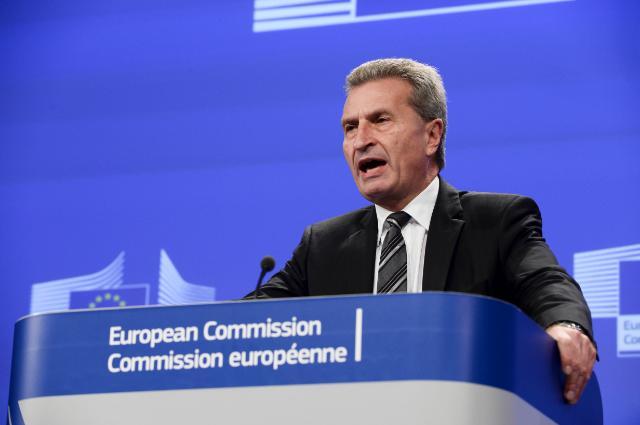 EU digital commissioner Günther Oettinger