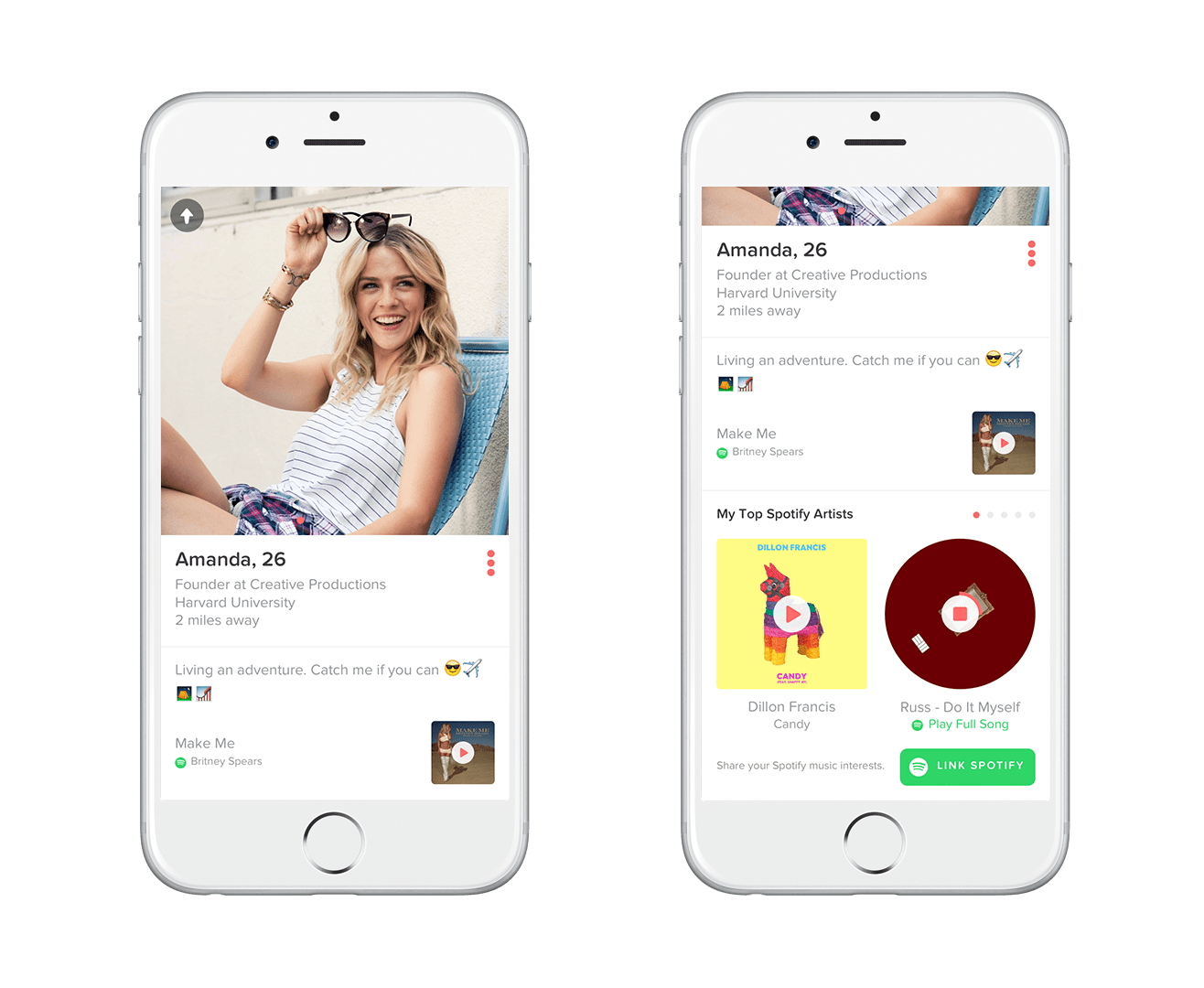 Tinder Teams Up with Spotify to Let You Find Your Musical Match