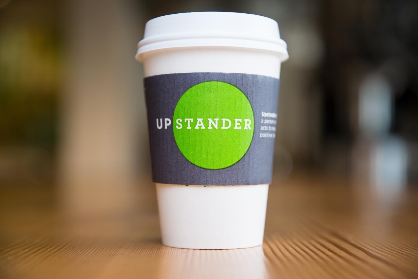 Starbucks Upstanders cups sleeve photographed on Tuesday, September 6, 2016. (Joshua Trujillo, Starbucks)