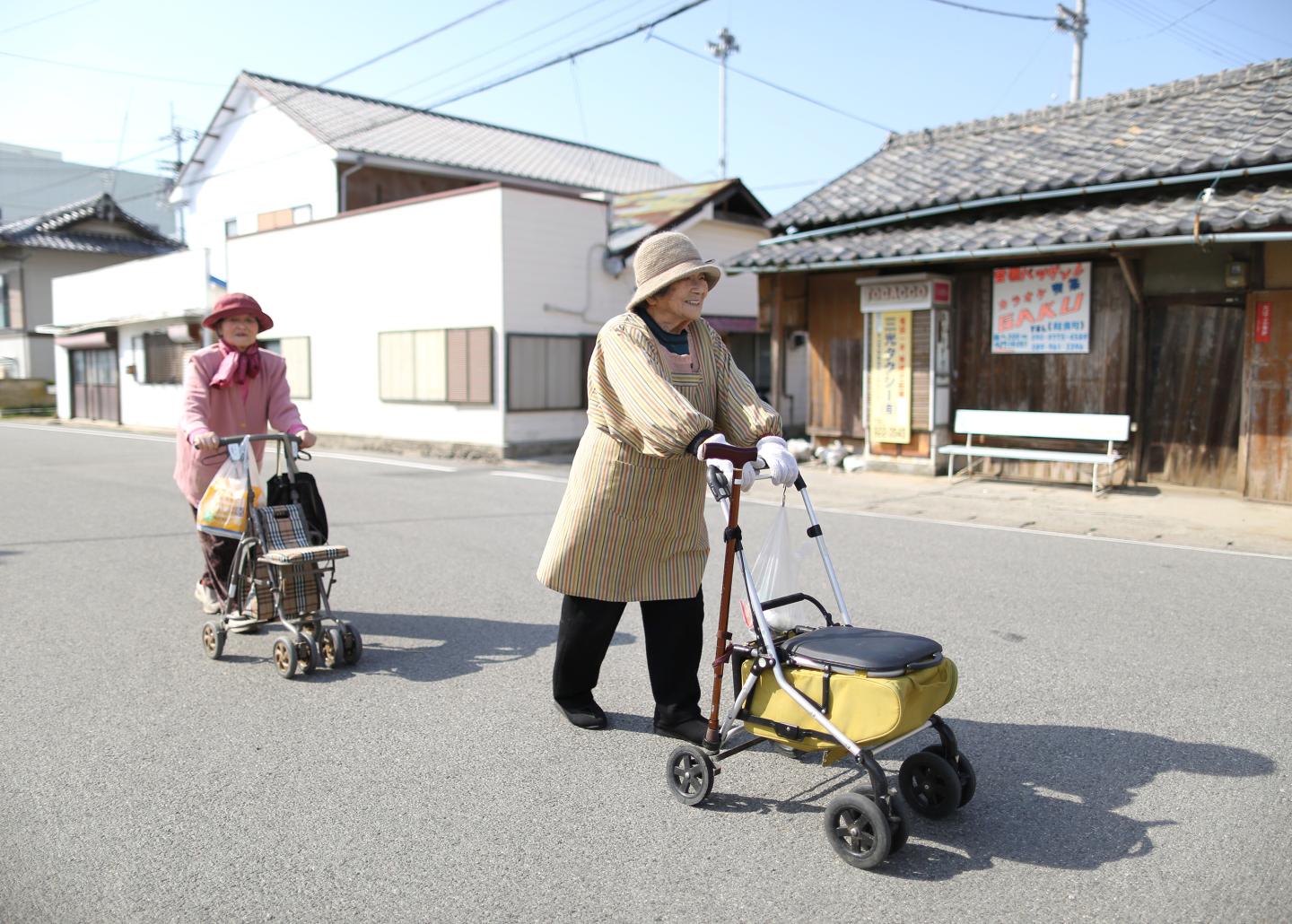 Images Of The Elderly In Rural Japan