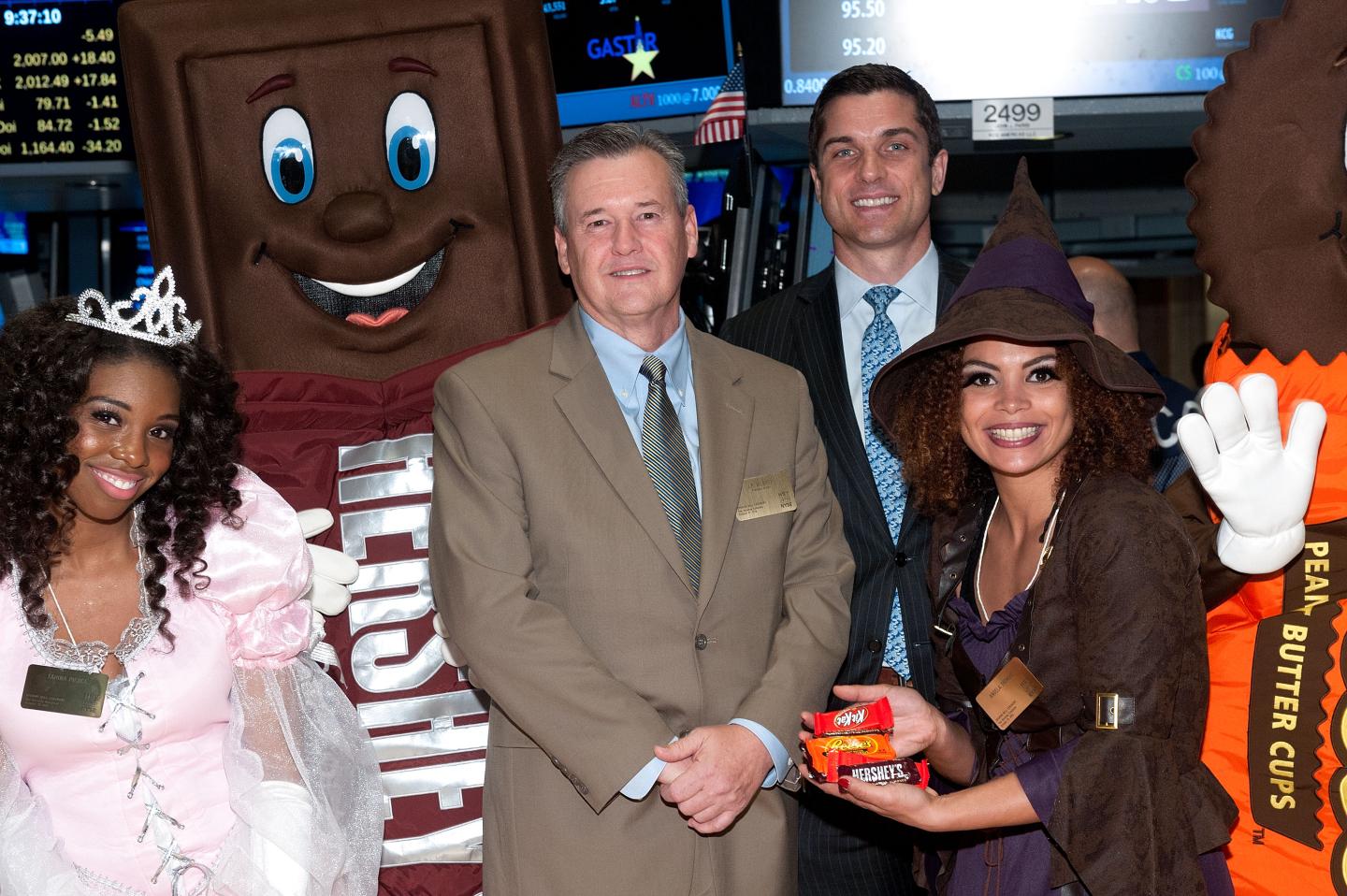 The Hershey Company "Spook-Tacular" Season Rings The NYSE Opening Bell