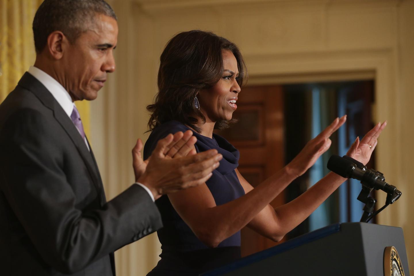 President And Mrs. Obama Discuss Efforts To Help Adolescent Girls Worldwide