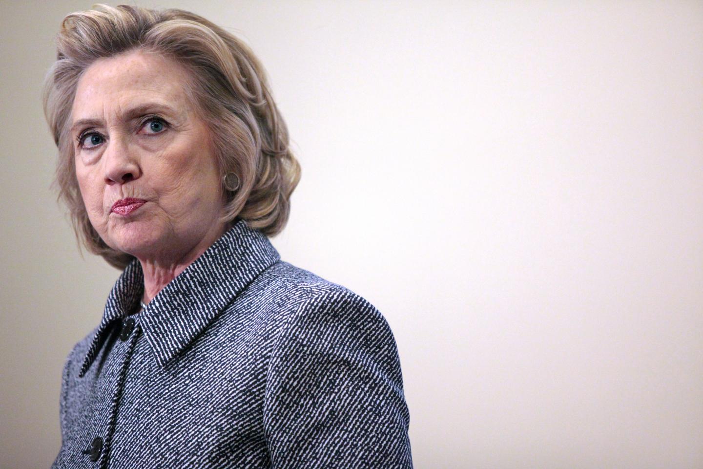 Hillary Clinton Holds Press Conference Over Email Controversy