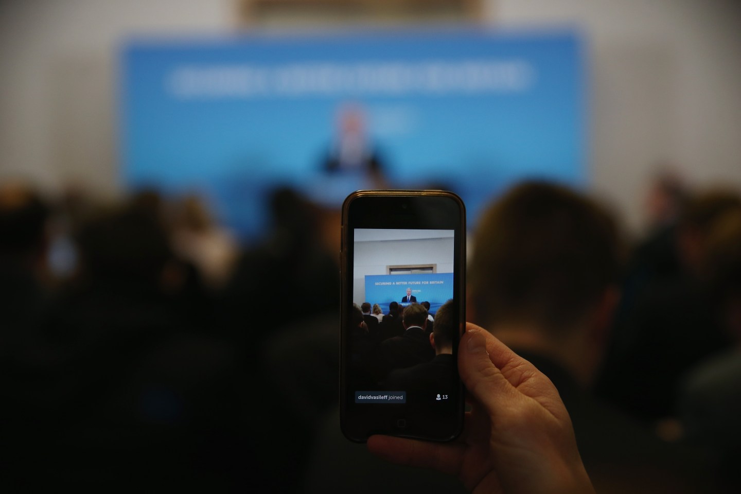 Conservative Defence Minister Michael Fallon Addresses The Trident Nuclear Issue